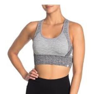 Gray Women's Sports Bra